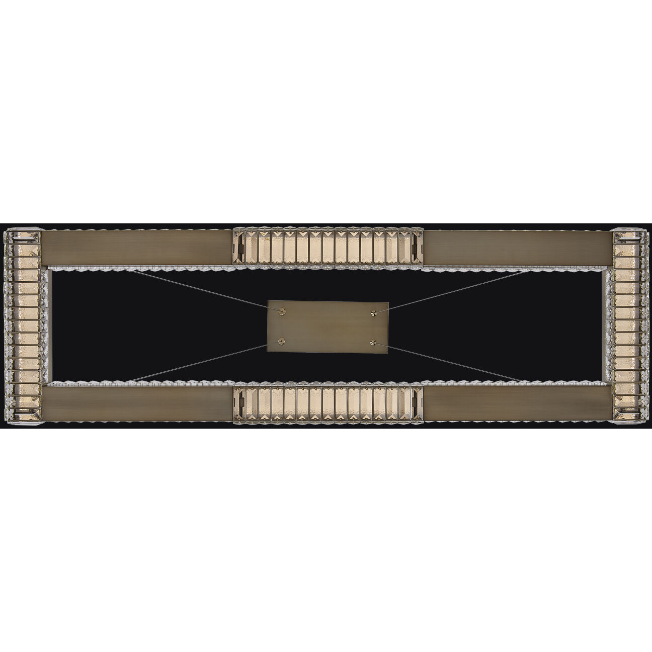 Dama Island Light Ceiling Light in Winter Brass