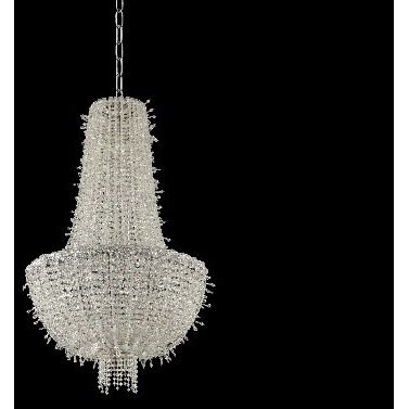 Cielo 12 Light 24 inch Chrome Pendant Ceiling Light