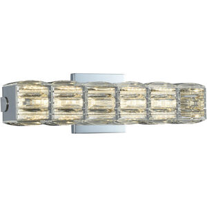 Campodoro LED 18 inch Chrome Bath Vanity Light Wall Light