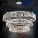 Rondelle 39 Light 47 inch Chrome Pendant Ceiling Light
