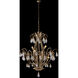 Tulipani 8 Light 38 inch Winter Brass Chandelier Ceiling Light in Firenze Clear