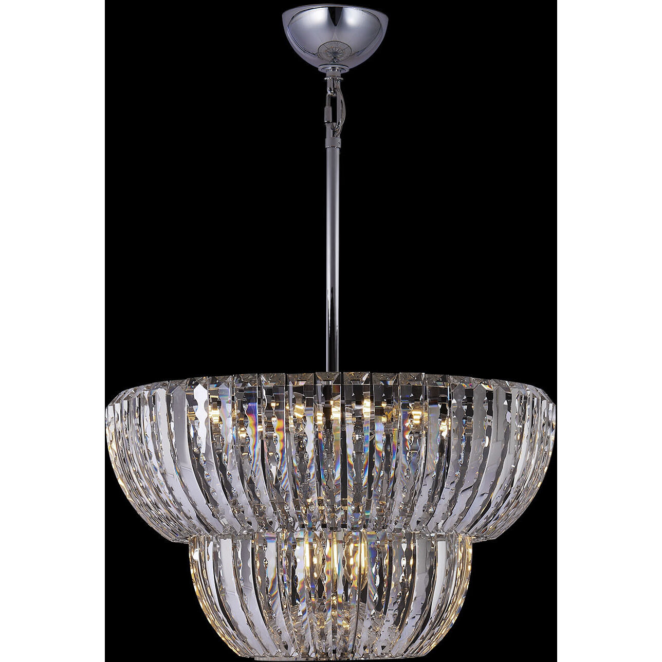 Fontana 9 Light 22 inch Polished Chrome Pendant Ceiling Light