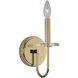Bolivar Wall Sconce Wall Light in Firenze Clear