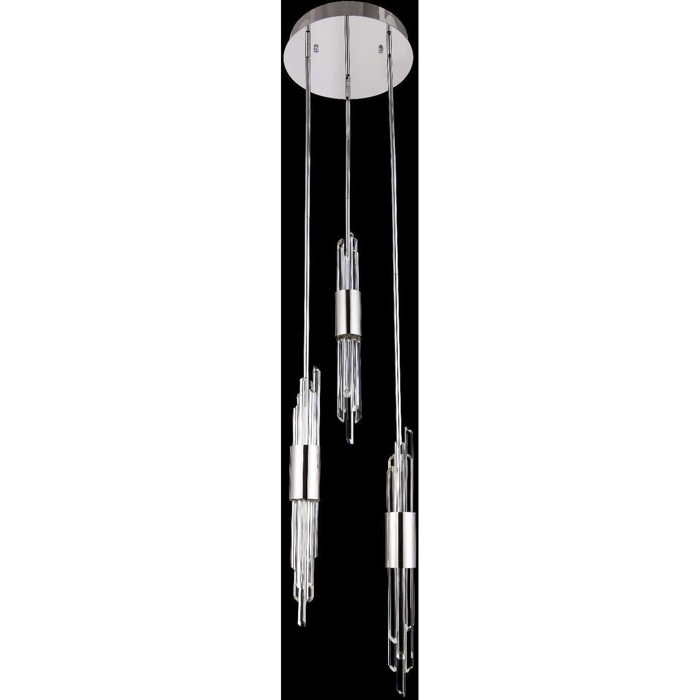Lucca 1 Light 14 inch Polished Chrome Foyer Light Ceiling Light