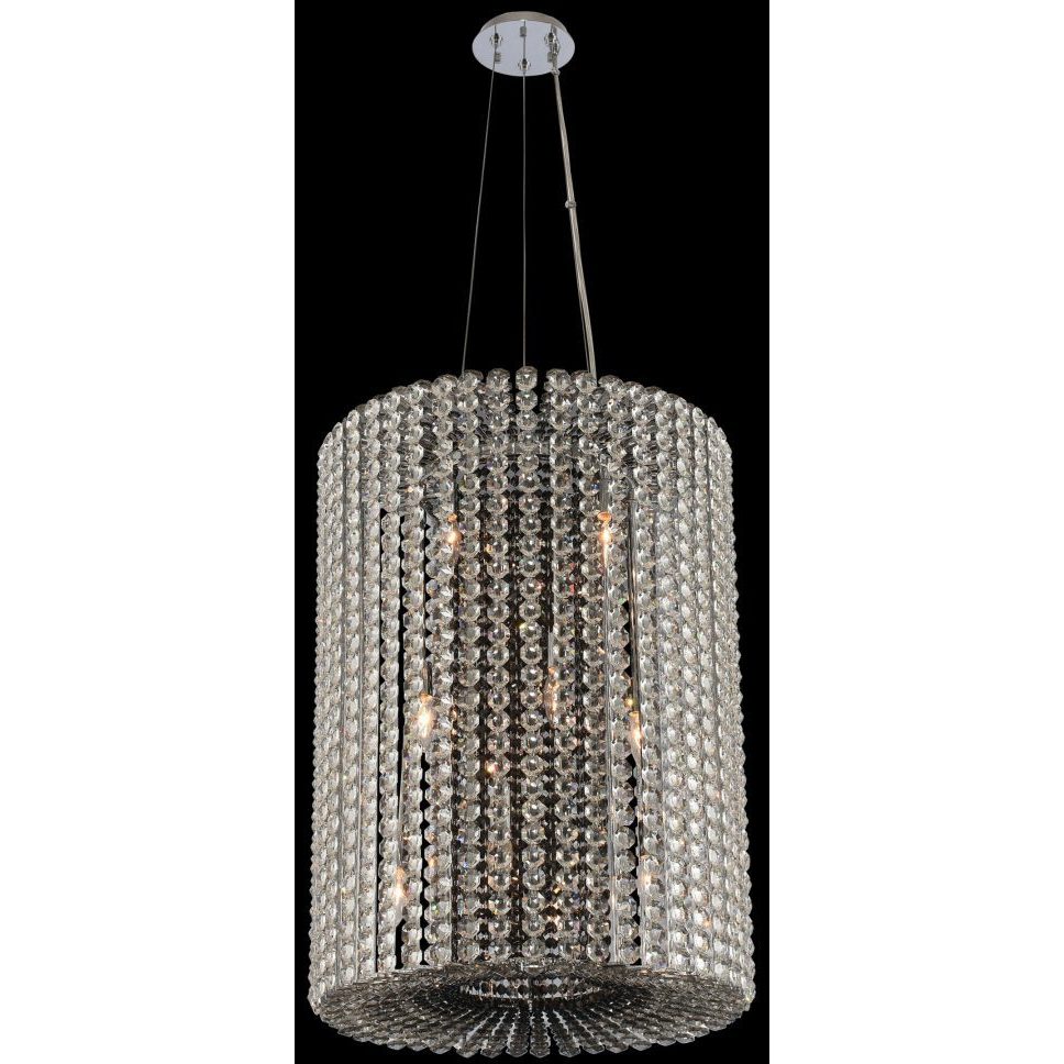 Anello 6 Light 23 inch Chrome Foyer Light Ceiling Light