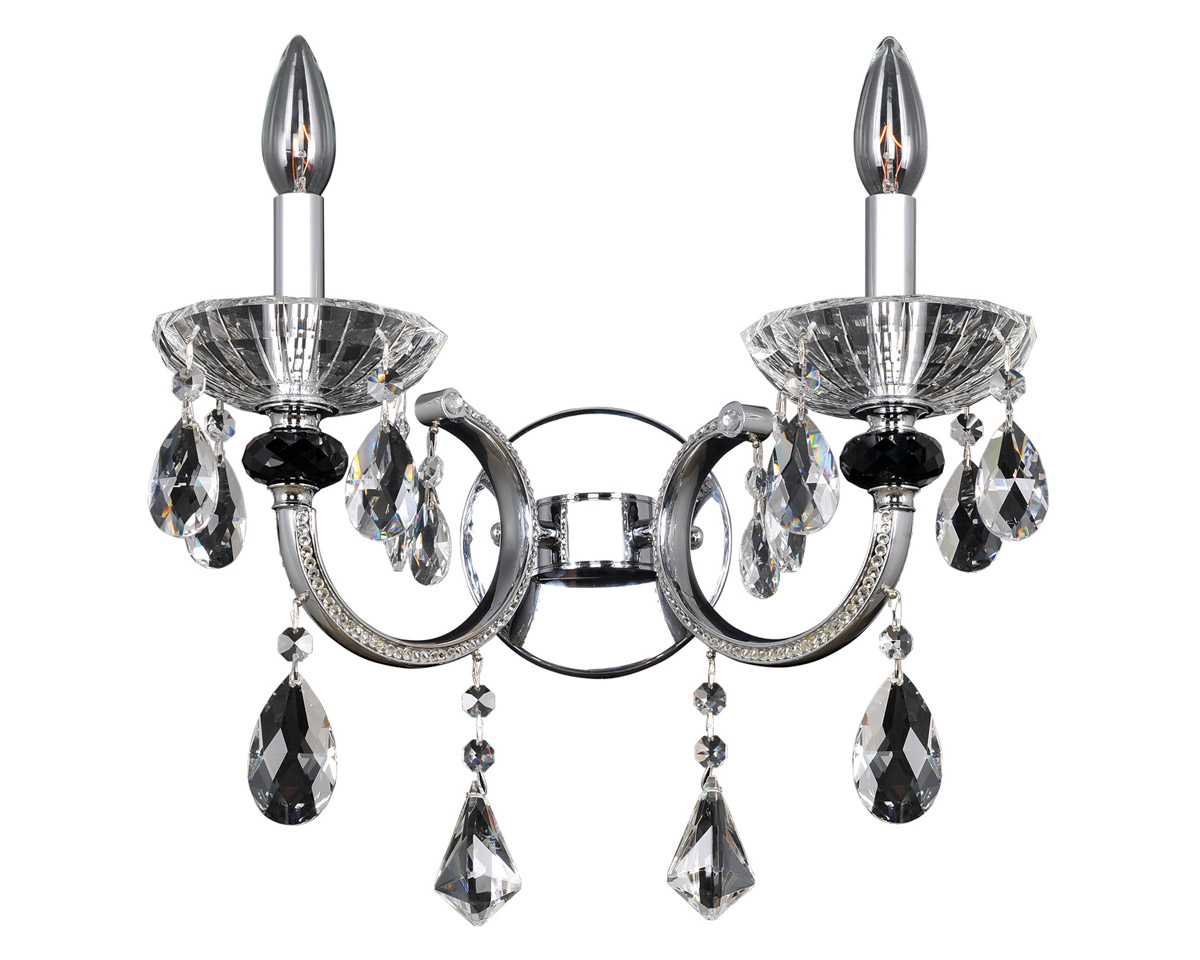 Steffani 2 Light 14 inch Chrome Wall Bracket Wall Light
