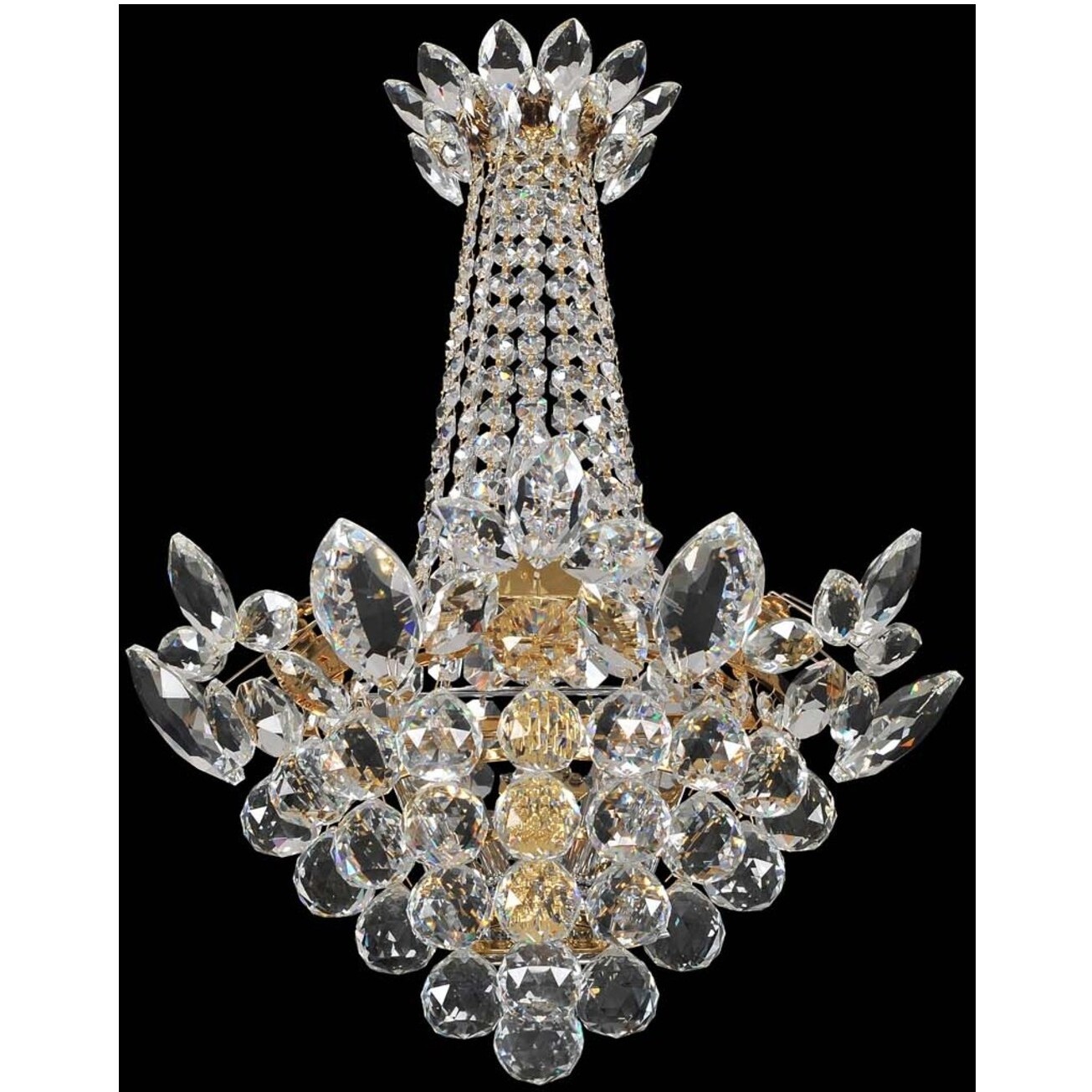 Treviso 3 Light 18 inch 18K Gold Wall Sconce Wall Light