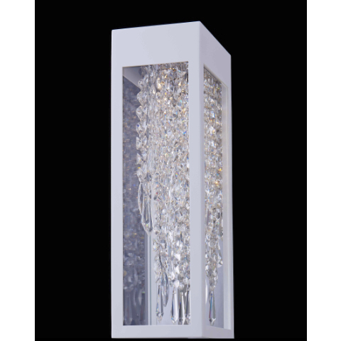 Tenuta Esterno 20 inch Matte White Outdoor Wall Sconce