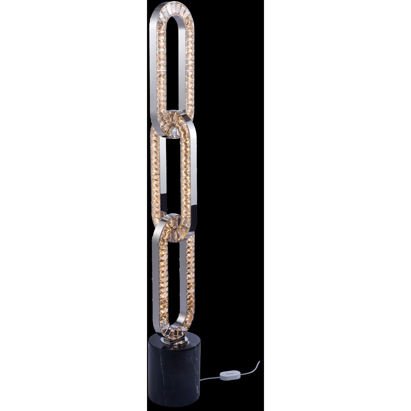 Catena 68 inch 75.00 watt Polished Chrome Floor Lamp Portable Light