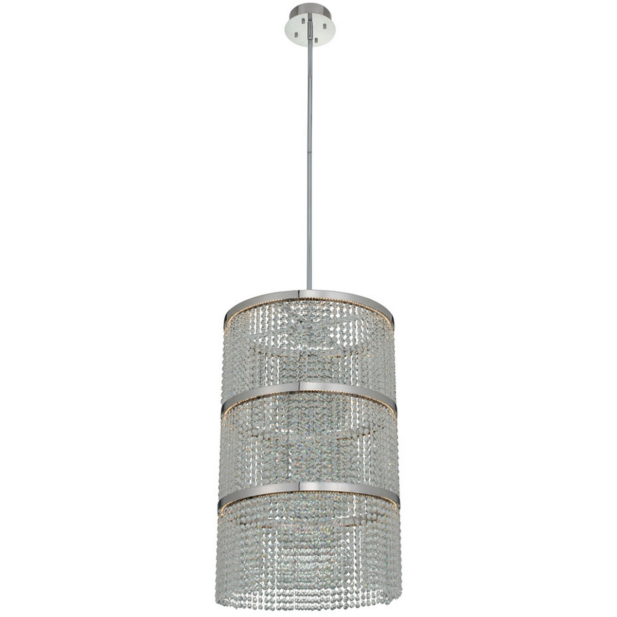 Cortina LED 20 inch Chrome Foyer Light Ceiling Light