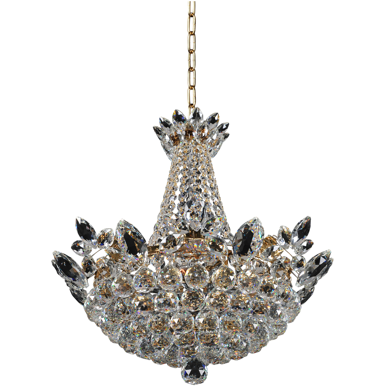 Treviso 11 Light 21 inch 18K Gold Pendant Ceiling Light